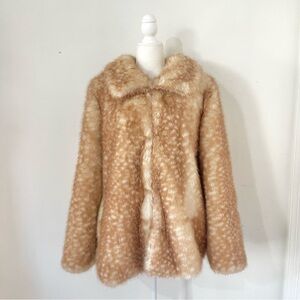 iamgia bambi faux fur coat